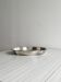 Shiny metal dish