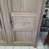Norman cabinet in stripped-down oak