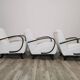 Set de 3 fauteuils par Jindrich Halabala, 1940s