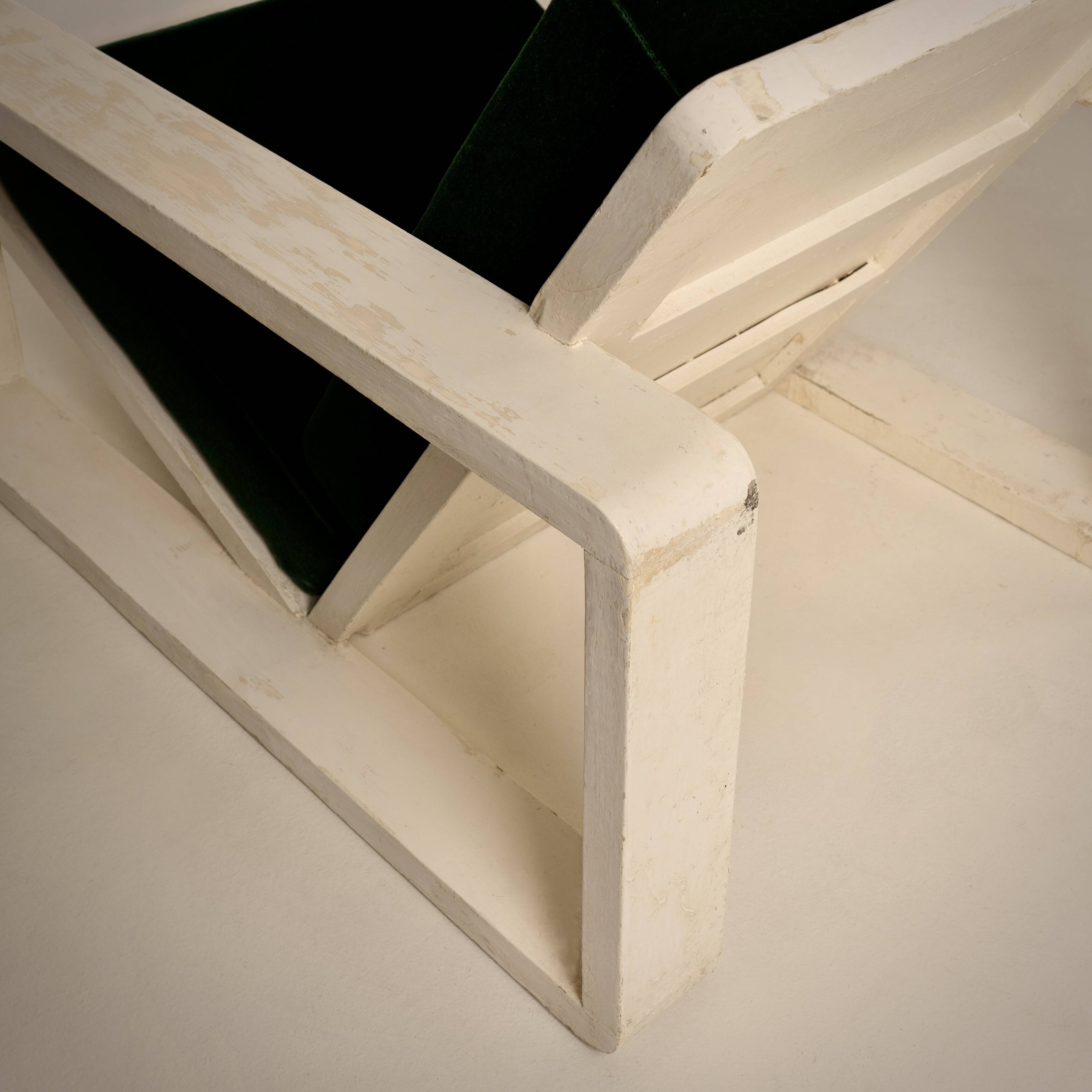 Jean royère in the style of, pair of armchairs, france, circa 1940