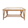 Italian walnut mid-century modern coffee table, 1950s