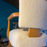 Armchair bridge fabric buckle