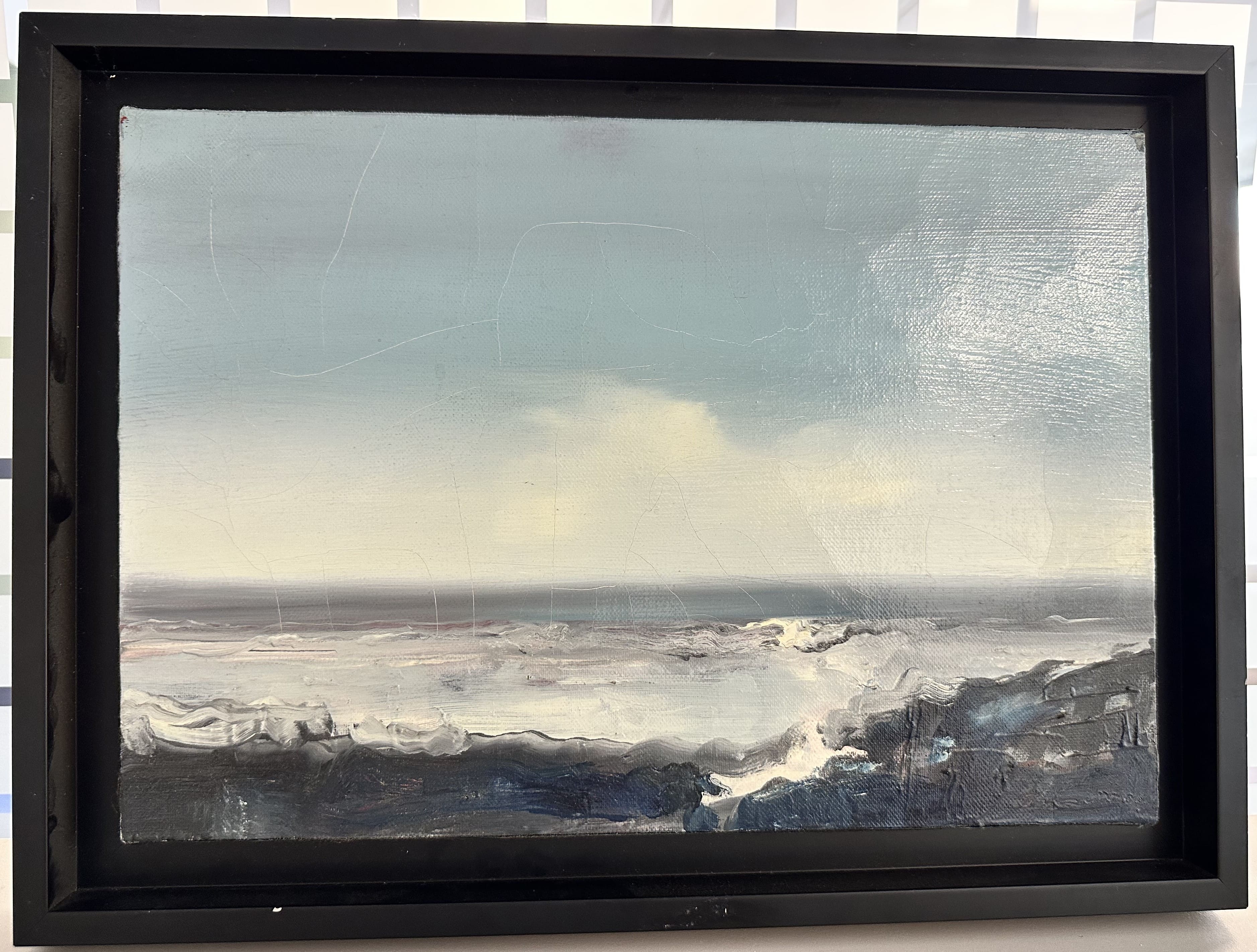 Glacier in warm weather, the swell by Olivier Mattei