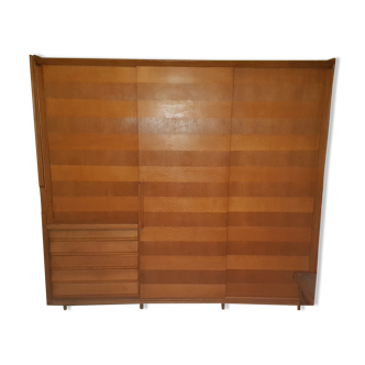 Armoire 3 portes et 3 tiroirs