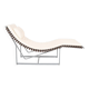 Chaise longue allemande à dossier en épine dorsale par Peter Strassl, années 70
