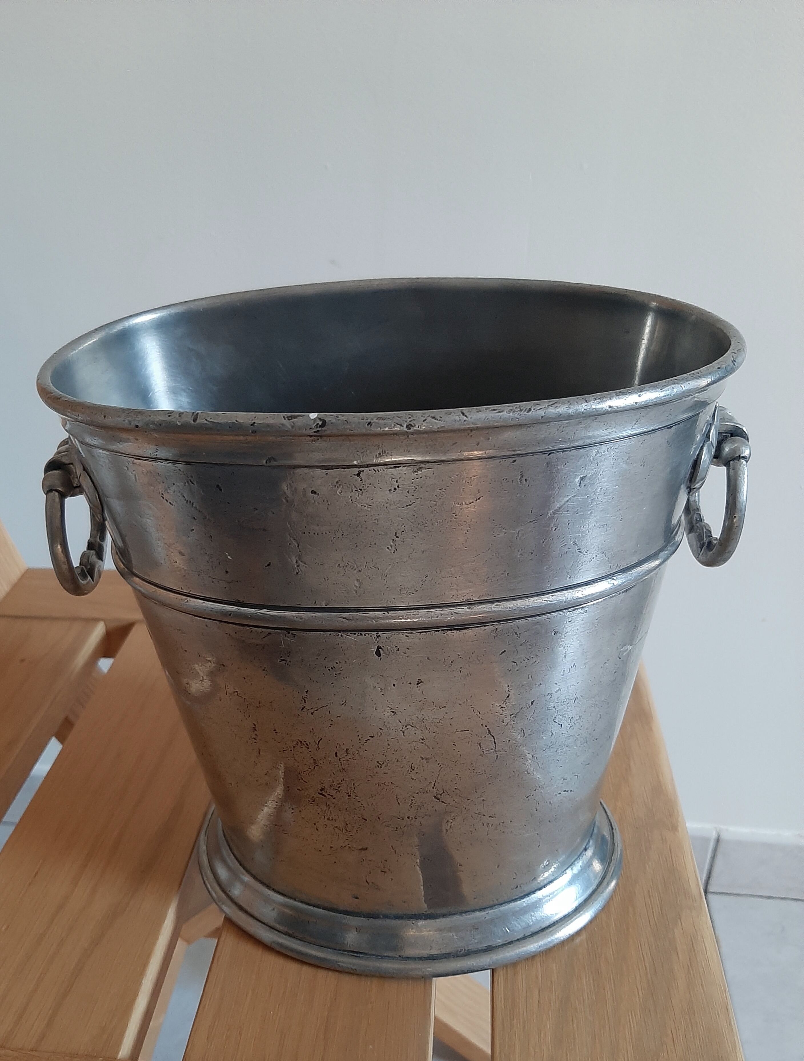 Pewter champagne bucket