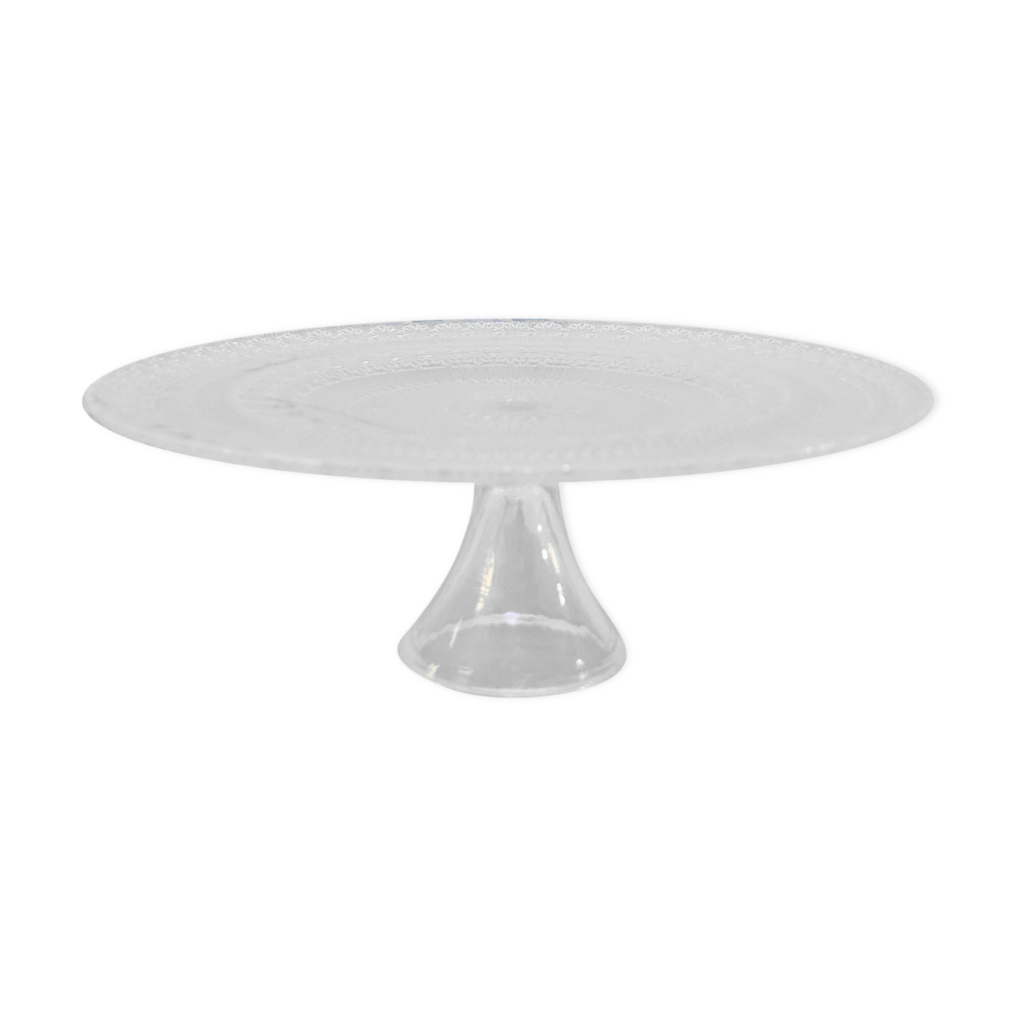 Glass presentation tray