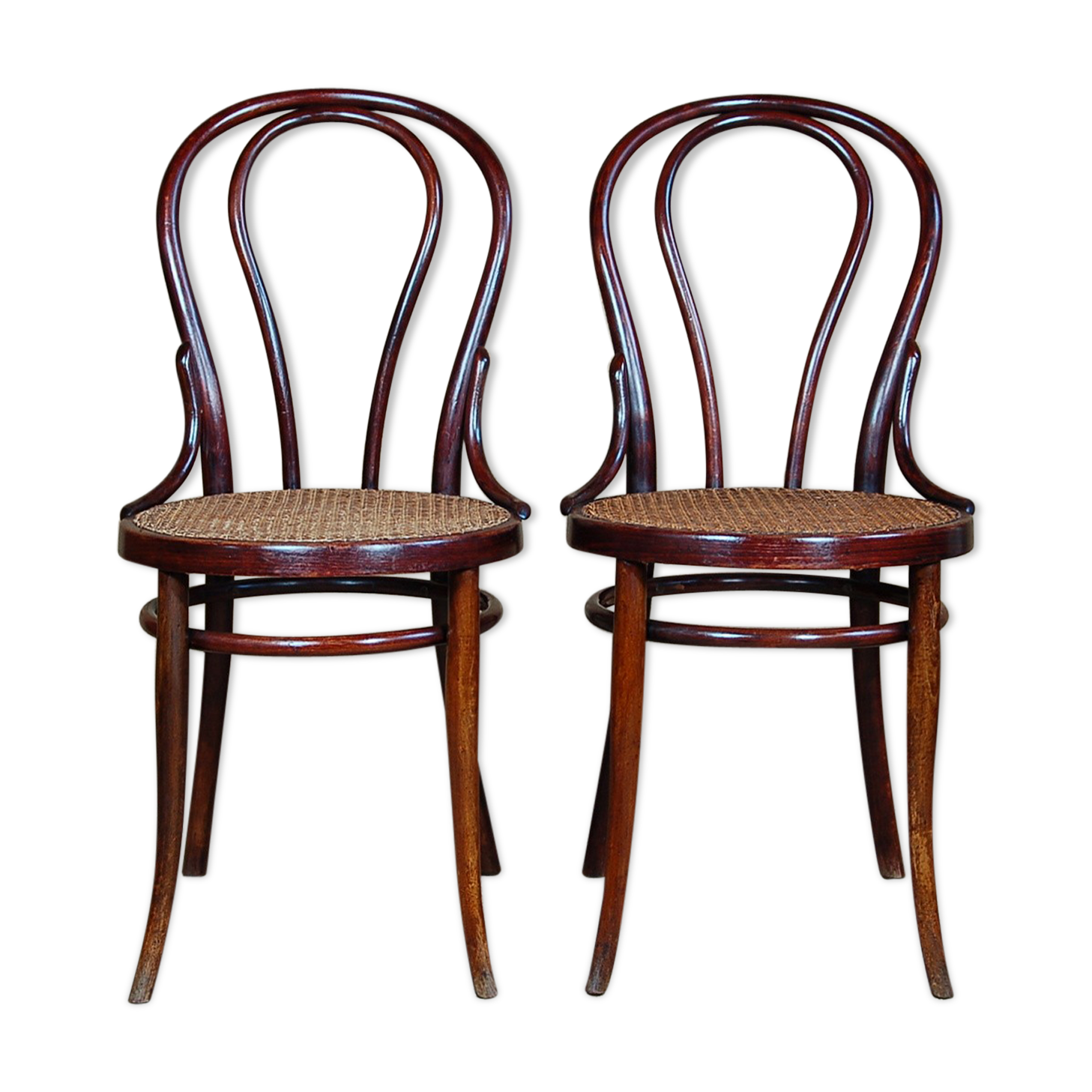 Pair of chairs THONET No.18 around 1900