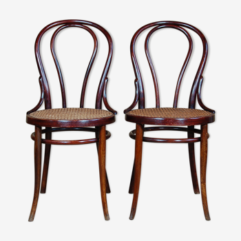 Paire de chaises Thonet n°18 vers 1900