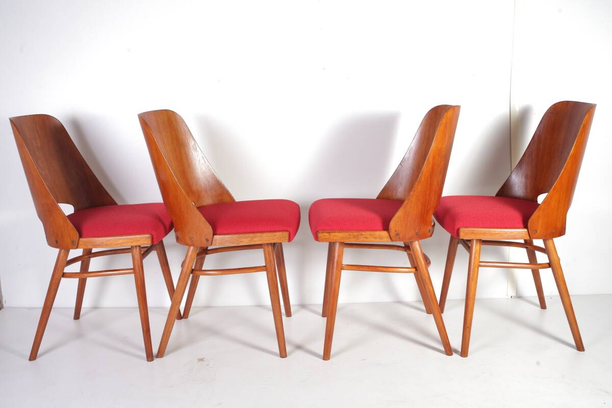 Dining Chairs by Oswald Heardtl for TON, set of 4