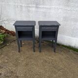 Pair of bedside tables, nightstands