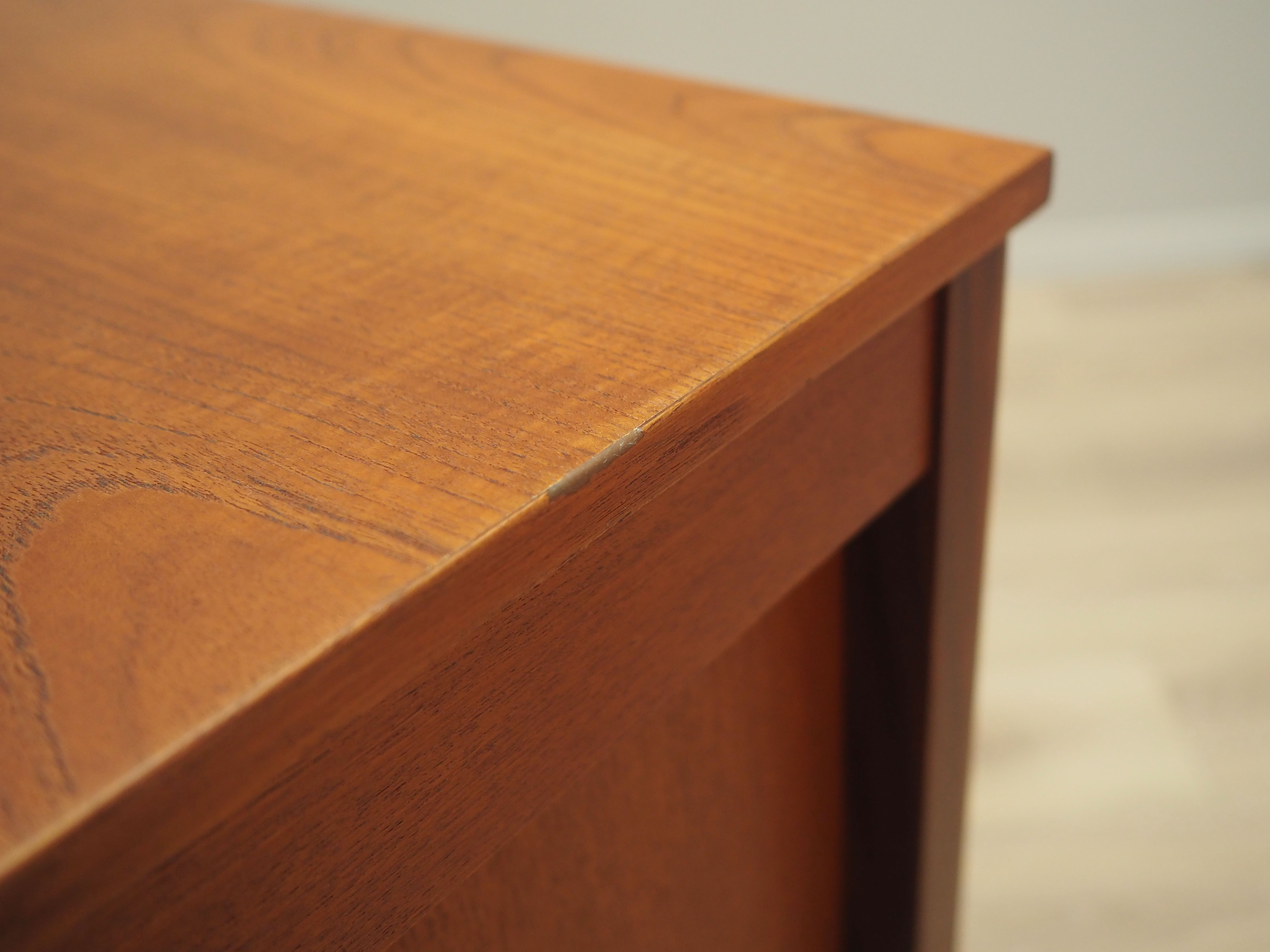 Teak desk, Danish design, 1970s, made in Denmark