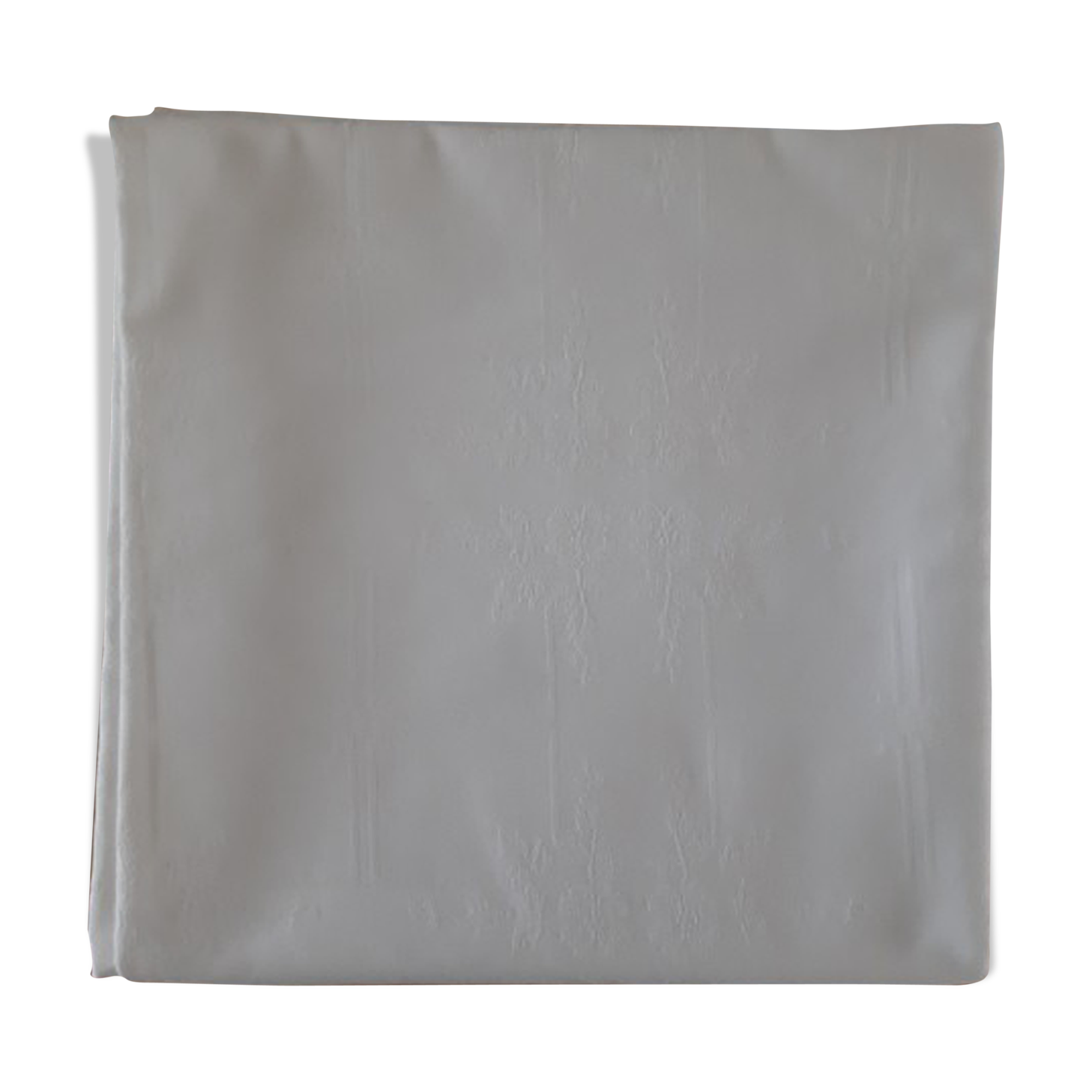 Embroidered damask square sheet