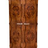 Art Deco cabinet walnut bramble H149