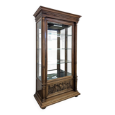 Renaissance-style walnut sideboard with beveled mirrors