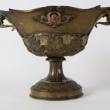 Cup holder and brass decoration