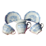 Porcelain tea set from the Seltmann weiden-E-Bavaria factory, new Theresia model