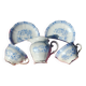 Porcelain tea set from the Seltmann weiden-E-Bavaria factory, new Theresia model