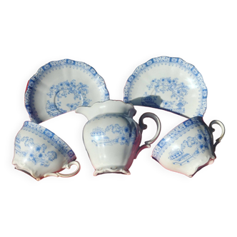 Porcelain tea set from the Seltmann weiden-E-Bavaria factory, new Theresia model