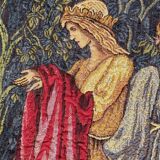 Tapisserie d'Halluin "Le Depart Des Chevaliers" au point de Loiselles