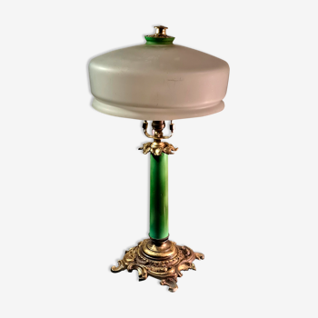 Lampe bronze napoleon de 1900 a 30