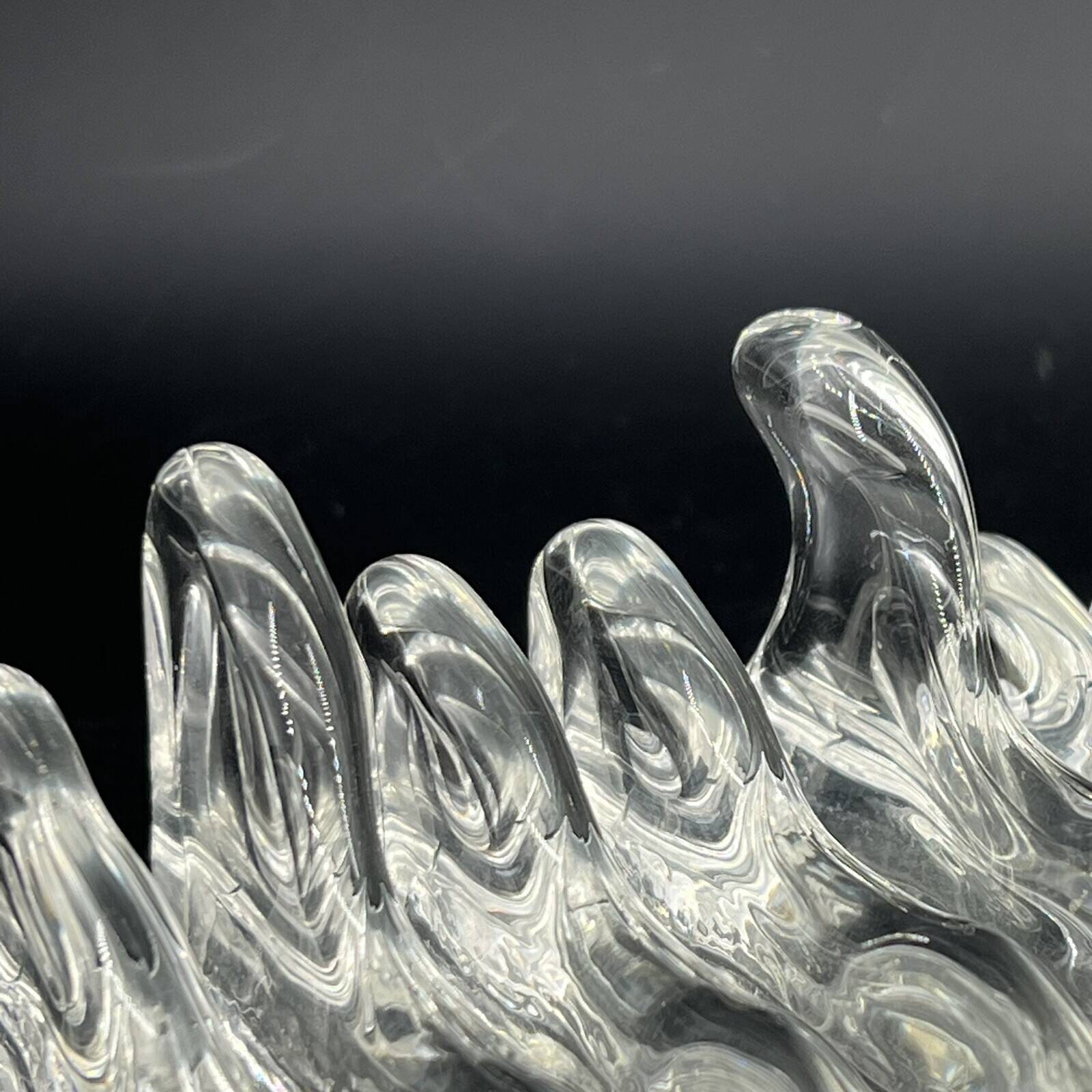 Sculpture en verre de Murano Barovier & Toso - Élément musical - Design italien des années 70