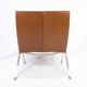 Lounge Chair Model PK 22 Made In Walnut Elegance Leather By Poul Kjærholm For Fritz Hansen