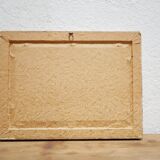 Vintage painting, oil on panel signed J. Arnaud