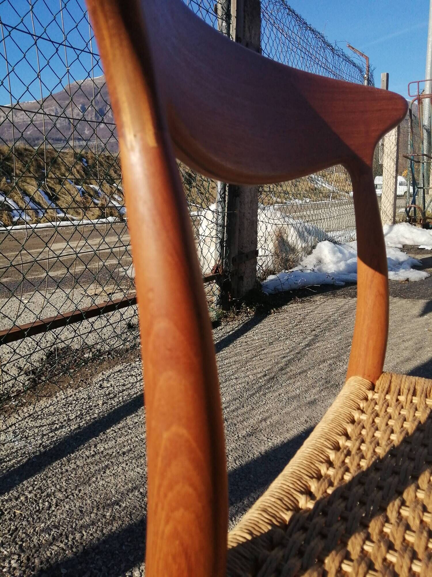 Series of 6 Scandinavian chairs Arne Hovmand-Olsen for Mogens Kold - 60s