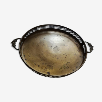 Brass serving tray