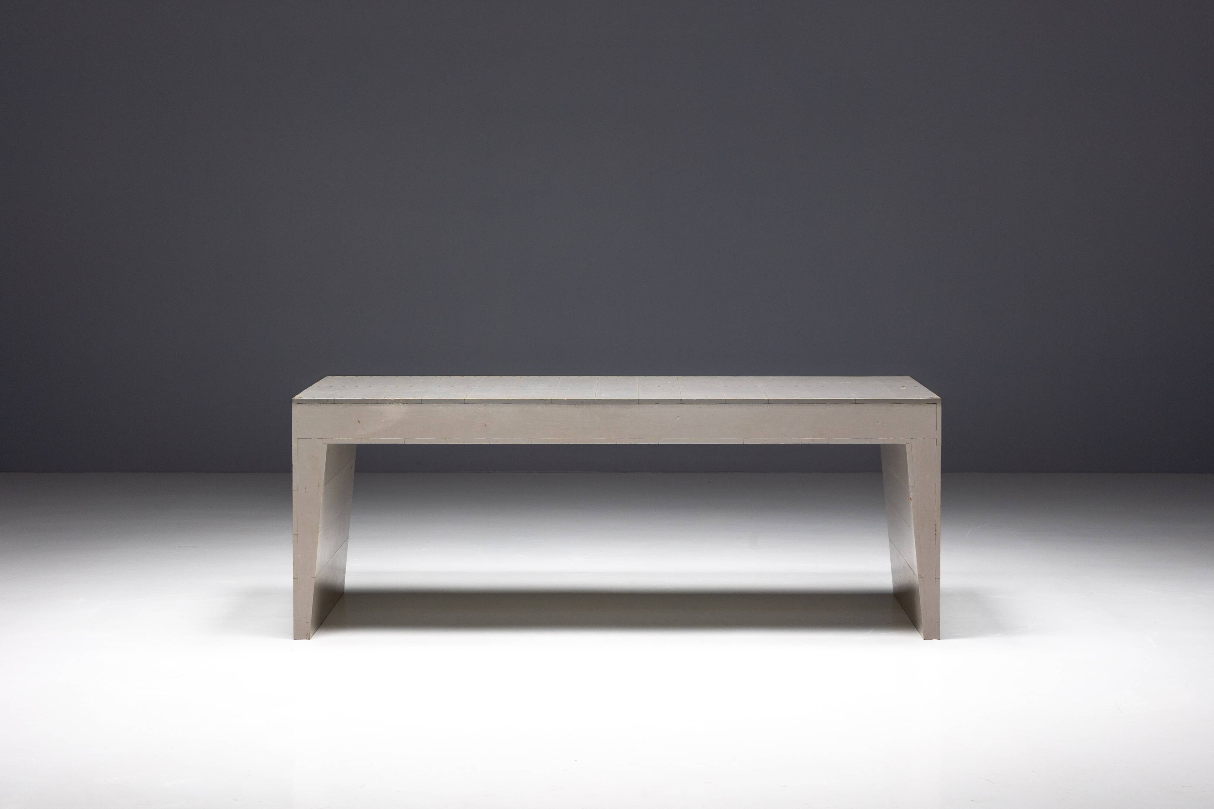 Bossche School Table by Dom Hans van der Laan & Jan de Jong, Netherlands, 1970s