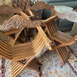 Florentine Savonarola armchair - 4, 2 or individually