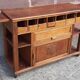 Desserte de restaurant années 50 (console de service ou armoire de café)