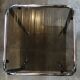 Sellette table d appoint porte plante design 1970 verre fumé et chrome