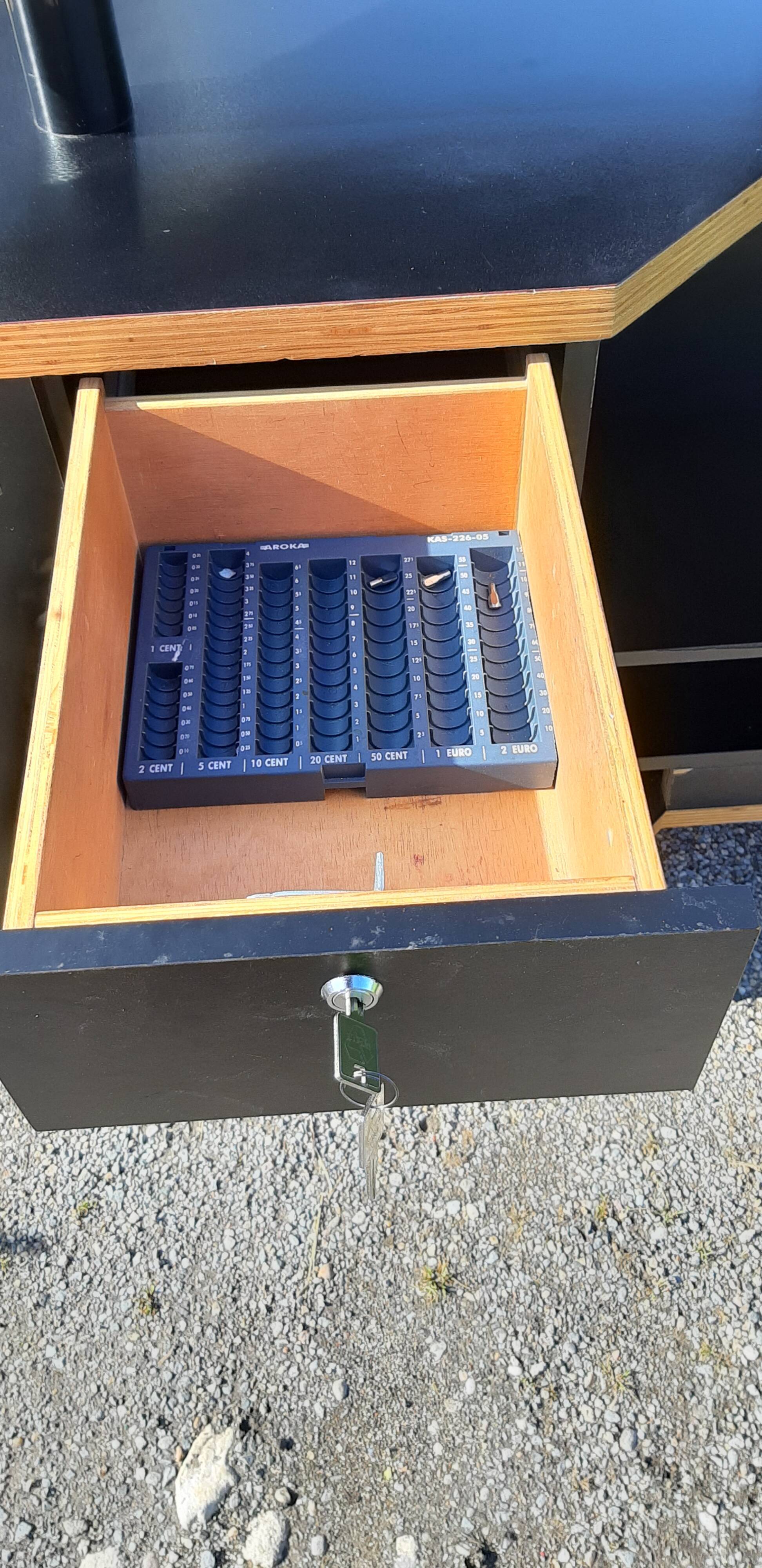 Store checkout counter