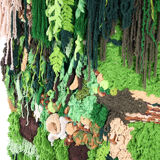 Large tapestry "green wall"