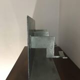 Modernist wall-mounted coat rack, unique piece inspired by Robert Mallet Stevens