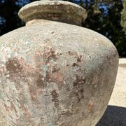 Ancient terracotta jar from the 18th century