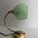 Old articulated bedside lamp