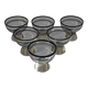 6 Verres Liqueur Cristal de Bohème