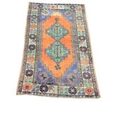 Colourful Oushak Turkish Carpet