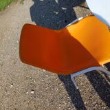 Vintage iron and plastic garden furniture