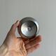 10 coupelles sur pied en inox