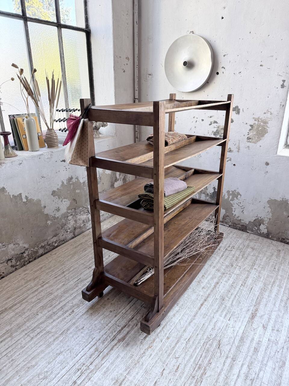 Old bakery shelf from the 1950s.