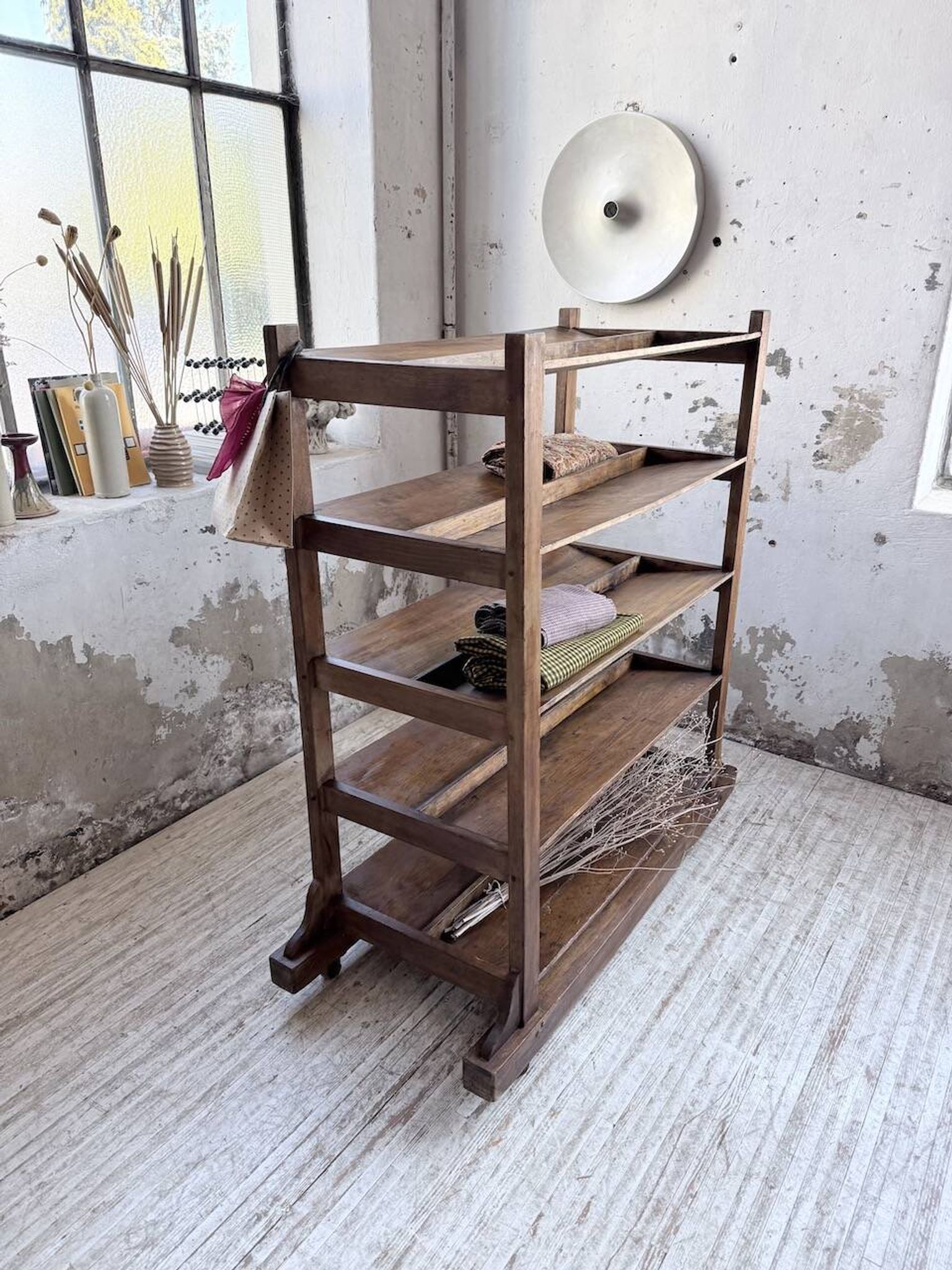 Old bakery shelf from the 1950s.