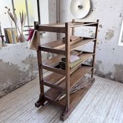Old bakery shelf from the 1950s.