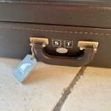 Brown suitcase Favo vintage