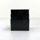 Black magazine holder by Giotto Stoppino for Kartell, 1970