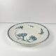 Round plate model "Carnation", KG Lunéville, ironstone, 19th century