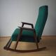 Fauteuil à bascule vintage des années 50.